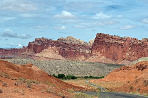 Bidding farewell to Capitol Reef.